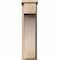 Ekena Millwork Huntington Smooth Corbel w/Backplate, Douglas Fir, 7 1/2"W x 12"D x 28"H COR08X12X28HUN01SDF - alternate 3